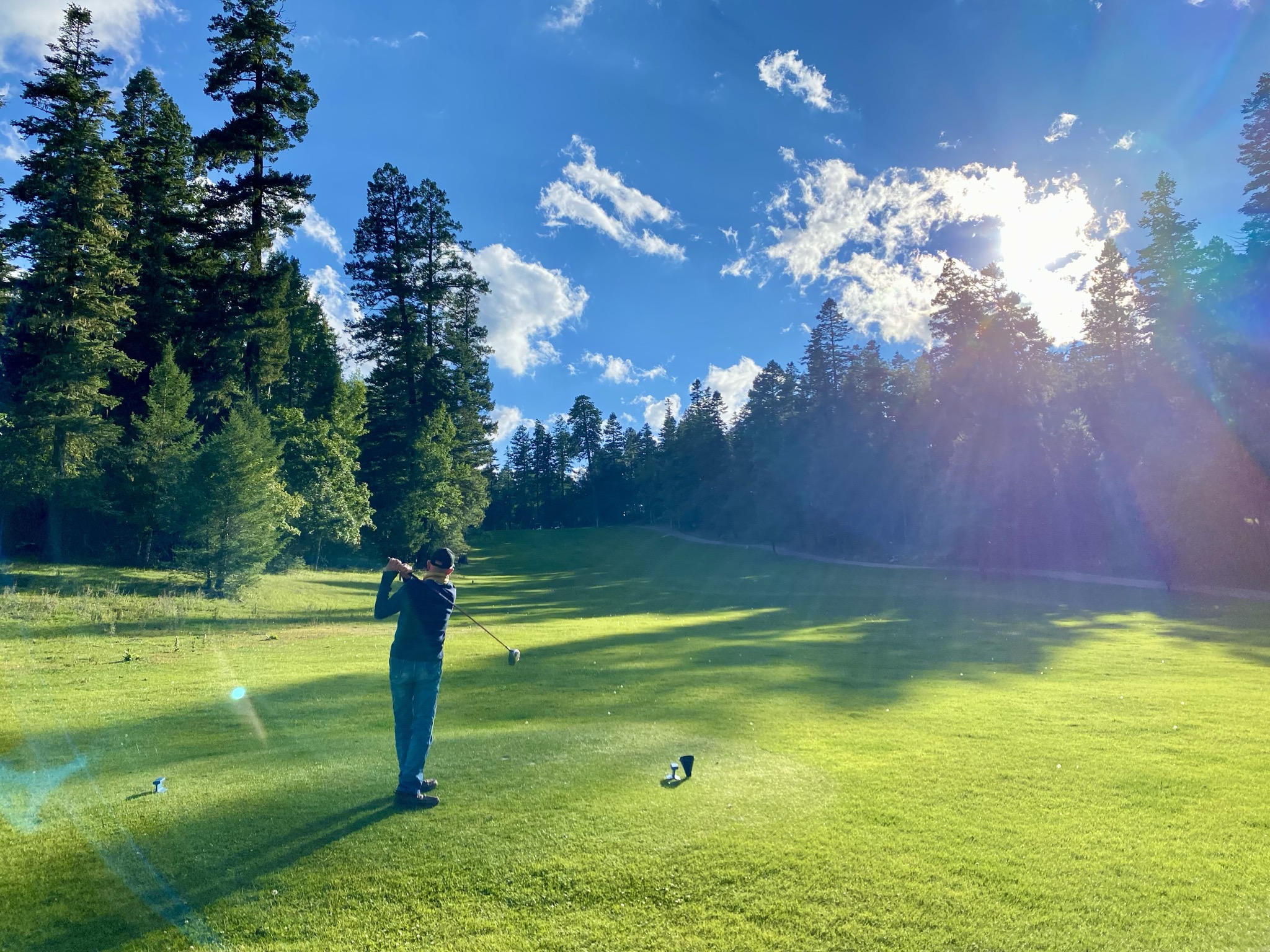 The Lodge Golf Course at Cloudcroft with mountain views