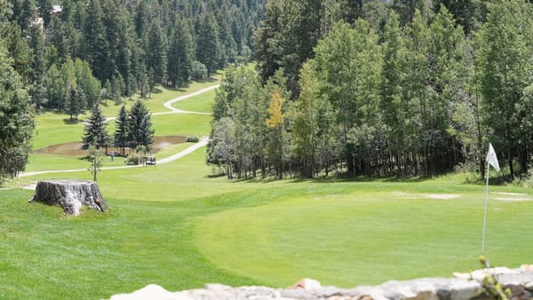 The Lodge Golf Course in Cloudcroft, New Mexico — a historic 9-hole mountain course at 8,676 feet