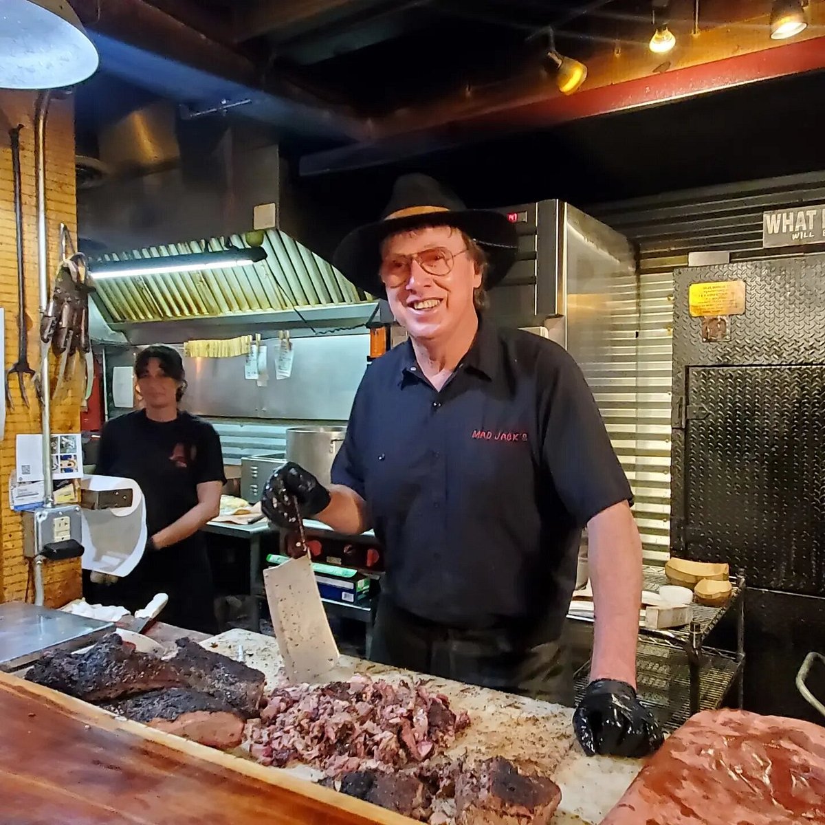 Smoke and pit at Mad Jack's BBQ in Cloudcroft
