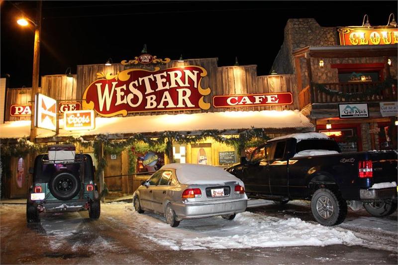 Western Bar and Cafe in central Cloudcroft, family-owned