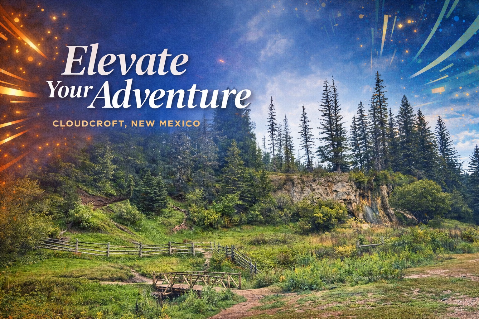 Elevate Your Adventure — mountain vista view from Cloudcroft