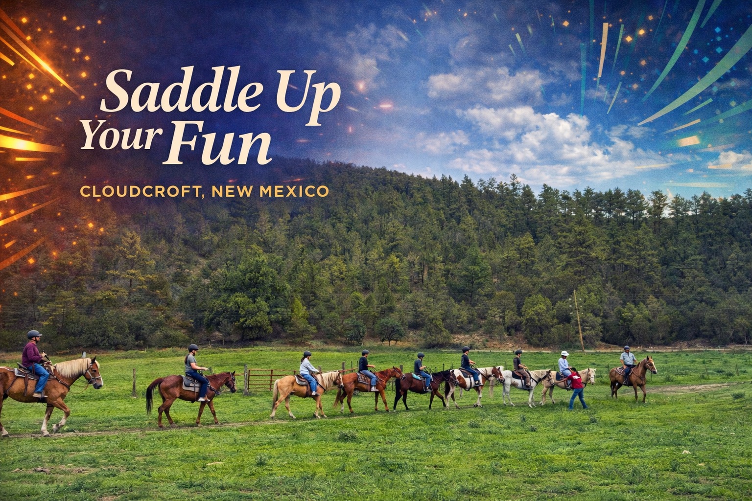 Saddle Up Your Fun — horseback riding in Cloudcroft