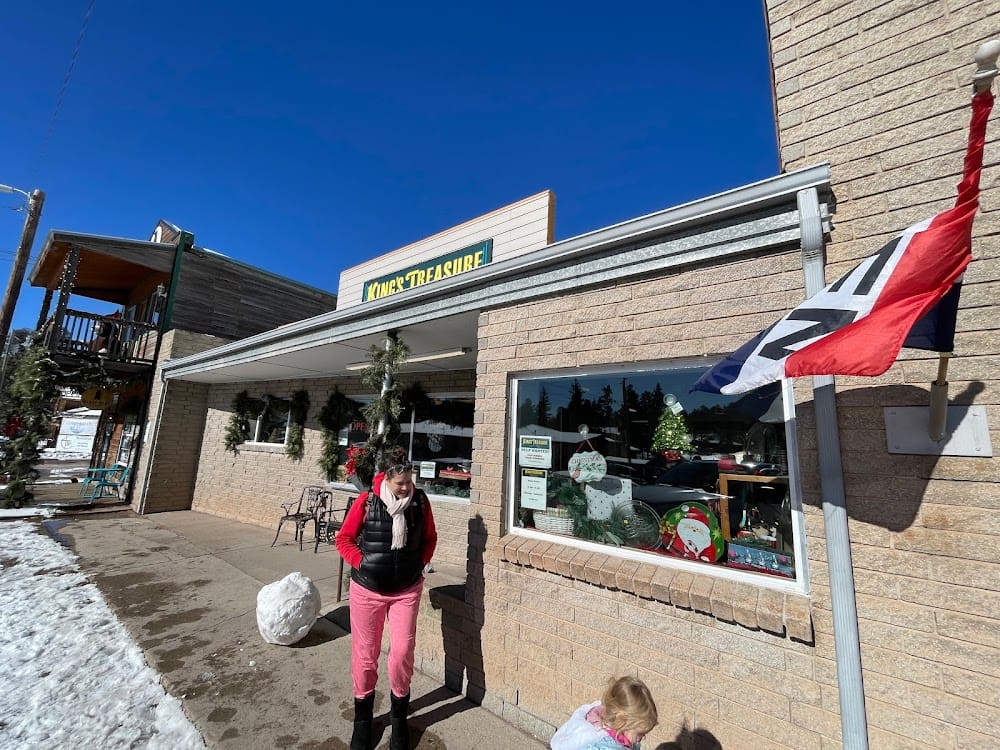 King's Treasure Thrift Store storefront on Burro Avenue